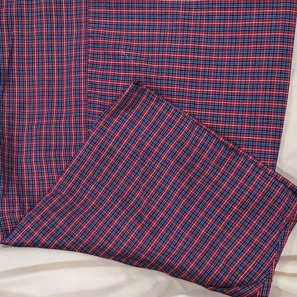 NWT Arrow Wrinkle Free Red, Blue, White Plaid Short Sleeve Button Down Shirt XXL - Picture 9 of 12